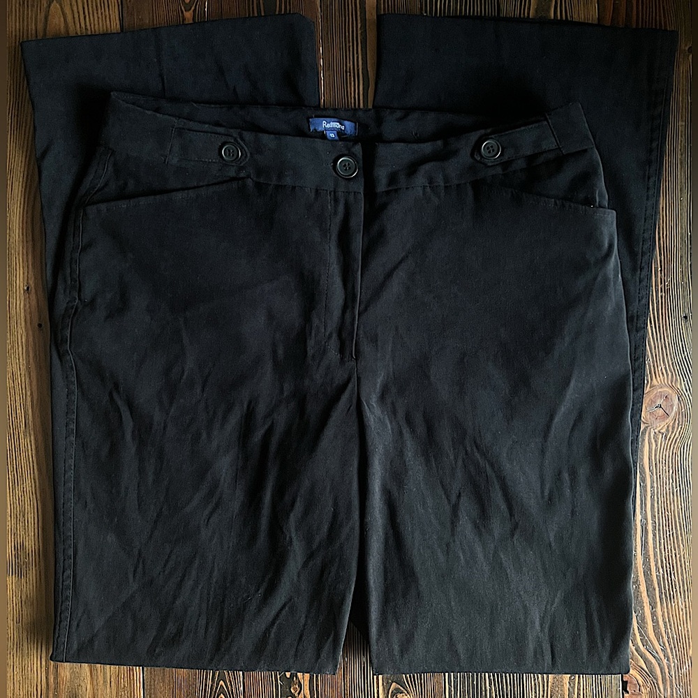 REITMANS • black dress pants trousers office work attire • women’s size 14